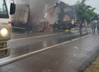 PRF detalha acidente fatal na BR-153 em Frutal PRF detalha acidente fatal na BR-153 em Frutal