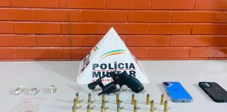Polícia Militar Realiza Apreensão de Arma, Munições e Drogas em Ituiutaba Polícia Militar Realiza Apreensão de Arma, Munições e Drogas em Ituiutaba