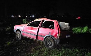 Veículo capota em rodovia de Uberlândia: Utilização de drone térmico auxilia nas buscas por vítimas Veículo capota em rodovia de Uberlândia Utilização de drone térmico auxilia nas buscas por vítimas