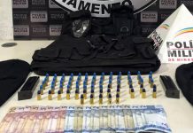 Polícia Prende Homem em Araguari com Munições Restritas, Colete Balístico e Balaclavas Após Perseguição Polícia Prende Homem em Araguari com Munições Restritas, Colete Balístico e Balaclavas Após Perseguição
