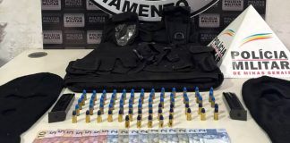 Polícia Prende Homem em Araguari com Munições Restritas, Colete Balístico e Balaclavas Após Perseguição Polícia Prende Homem em Araguari com Munições Restritas, Colete Balístico e Balaclavas Após Perseguição