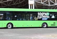 Testes com ônibus 100% elétricos começam em Uberlândia Testes com ônibus 100% elétricos começam em Uberlândia