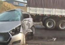 Acidente no Anel Viário Ayrton Senna: motorista morre em batida com caminhão em Uberlândia Acidente no Anel Viário Ayrton Senna: motorista morre em batida com caminhão em Uberlândia