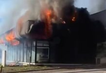 Imóvel é atingido por incêndio às margens da BR-040, em Paracatu Imóvel é atingido por incêndio às margens da BR-040, em Paracatu