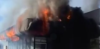 Imóvel é atingido por incêndio às margens da BR-040, em Paracatu Imóvel é atingido por incêndio às margens da BR-040, em Paracatu