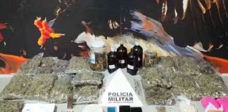 Ladrão de bolsa é preso em Uberlândia e PM encontra R$ 165 mil em drogas Ladrão de bolsa é preso em Uberlândia e PM encontra R$ 165 mil em drogas