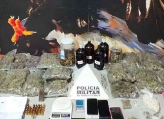 Ladrão de bolsa é preso em Uberlândia e PM encontra R$ 165 mil em drogas Ladrão de bolsa é preso em Uberlândia e PM encontra R$ 165 mil em drogas