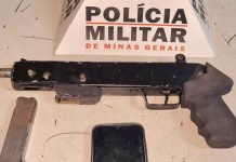 Polícia Apreende Submetralhadora Após Discussão de Negociação Imobiliária em Uberlândia Polícia Apreende Submetralhadora Após Discussão de Negociação Imobiliária em Uberlândia