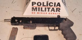 Polícia Apreende Submetralhadora Após Discussão de Negociação Imobiliária em Uberlândia Polícia Apreende Submetralhadora Após Discussão de Negociação Imobiliária em Uberlândia