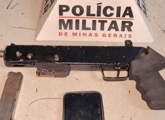Polícia Apreende Submetralhadora Após Discussão de Negociação Imobiliária em Uberlândia Polícia Apreende Submetralhadora Após Discussão de Negociação Imobiliária em Uberlândia