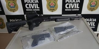 Dois homens são presos em Uberlândia durante a Operação Amparo da Polícia Civil Dois homens são presos em Uberlândia durante a Operação Amparo da Polícia Civil