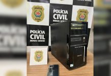Polícia Civil Apreende Computador de Idoso Suspeito de Estupro de Vulnerável em Estrela do Sul Polícia Civil Apreende Computador de Idoso Suspeito de Estupro de Vulnerável em Estrela do Sul