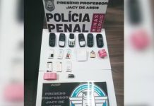 Presidiário em Uberlândia é flagrado com seis celulares no estômago Presidiário em Uberlândia é flagrado com seis celulares no estômago