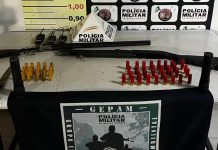 Prisão na Zona Rural de Uberlândia: Homem Detido com Armas e Munições Prisão na Zona Rural de Uberlândia Homem Detido com Armas e Munições