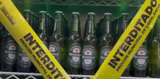 Procon Uberlândia interditou mais de 500 garrafas de cerveja vencida durante fiscalização Procon Uberlândia interditou mais de 500 garrafas de cerveja vencida durante fiscalização
