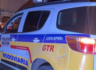 Rodotrem é confiscado na MG-223, em Araguari Rodotrem é confiscado na MG-223, em Araguari