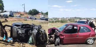 Acidente na MGC-497 no perímetro urbano de Uberlândia deixa 8 pessoas feridas Acidente na MGC-497 no perímetro urbano de Uberlândia deixa 8 pessoas feridas