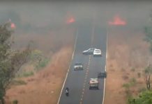 Incêndio Devasta Área na Avenida K e Complica o Tráfego em Uberlândia Incêndio Devasta Área na Avenida K e Complica o Tráfego em Uberlândia