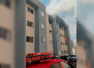 Mulher fica em estado grave após explosão em apartamento no Shopping Park, em Uberlândia Mulher fica em estado grave após explosão em apartamento no Shopping Park, em Uberlândia