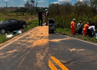 Acidente Fatal na MGC-497 Motorista Morre em Choque com Múltiplos Veículos em Uberlândia Acidente Fatal na MGC-497 Motorista Morre em Choque com Múltiplos Veículos em Uberlândia