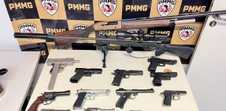 Operação em MG: Denúncia leva à apreensão de arsenal com armas ilegais Operação em MG: Denúncia leva à apreensão de arsenal com armas ilegais