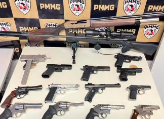 Operação em MG: Denúncia leva à apreensão de arsenal com armas ilegais Operação em MG: Denúncia leva à apreensão de arsenal com armas ilegais