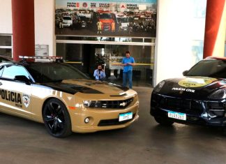 Porsche e Camaro: Novas viaturas do PC e PM de Minas Gerais Porsche e Camaro: Novas viaturas do PC e PM de Minas Gerais