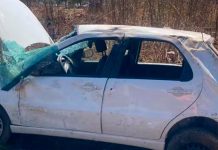 Veículo capota em Uberlândia ao desviar de caminhão que invadiu pista no Anel Viário Oeste Veículo capota em Uberlândia ao desviar de caminhão que invadiu pista no Anel Viário Oeste