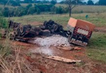 Acidente na MGC-497: Duas Vítimas em Estado Crítico Acidente na MGC-497: Duas Vítimas em Estado Crítico