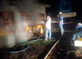 Incêndio em gerador deixa moradores de Prata sem água por três horas Incêndio em gerador deixa moradores de Prata sem água por três horas