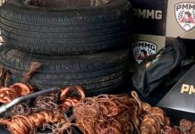 Mais de 4 kg de cobre são apreendidos em Uberlândia durante a Operação Fio Seguro Mais de 4 kg de cobre são apreendidos em Uberlândia durante a Operação Fio Seguro