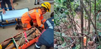 Resgate em Paracatu: Homem Sobrevive Quatro Dias em Grota com Mangas Resgate em Paracatu: Homem Sobrevive Quatro Dias em Grota com Mangas