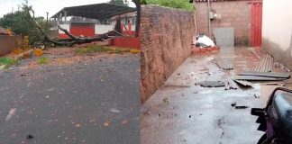 Sacramento Sob Ataque: Chuva e Ventos Fortes de Quase 100 km/h Deixam Estragos Sacramento Sob Ataque: Chuva e Ventos Fortes de Quase 100 km/h Deixam Estragos