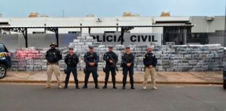 Apreensão de 5,6 toneladas de drogas destinadas a Uberlândia em Mato Grosso do Sul Apreensão de 5,6 toneladas de drogas destinadas a Uberlândia em Mato Grosso do Sul
