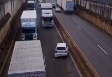 BR-050 em Uberlândia: Acidente Gera Conflito e Trânsito Caótico BR-050 em Uberlândia: Acidente Gera Conflito e Trânsito Caótico