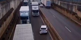 BR-050 em Uberlândia: Acidente Gera Conflito e Trânsito Caótico BR-050 em Uberlândia: Acidente Gera Conflito e Trânsito Caótico