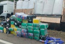 Duas Toneladas de Maconha São Encontradas Após Acidente na BR-365 Duas Toneladas de Maconha São Encontradas Após Acidente na BR-365