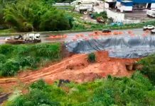 Erosão na BR-452 Leva à Interdição Parcial em Araxá até Sábado Erosão na BR-452 Leva à Interdição Parcial em Araxá até Sábado