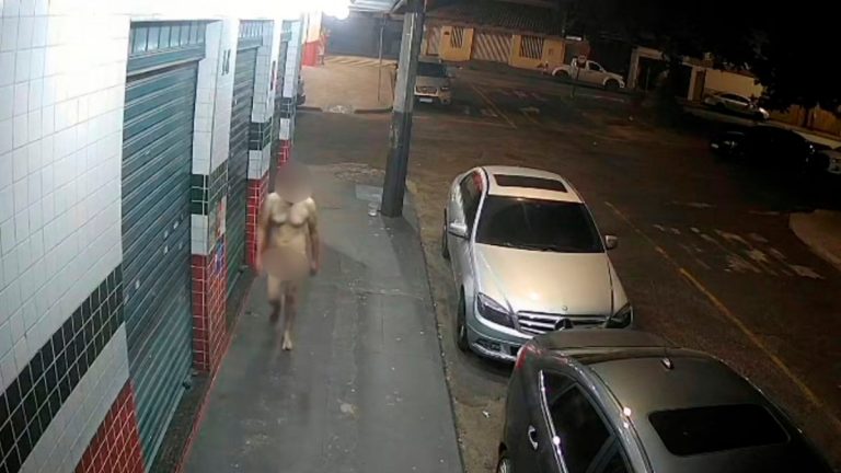 Noite de Natal em Uberlândia: Homem Nu É Flagado Andando pelas Ruas