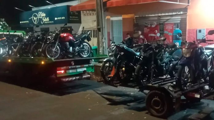 Operação Tolerância Zero: Desmantelamento do Rangangan e Retirada de Motos Irregulares em Uberlândia