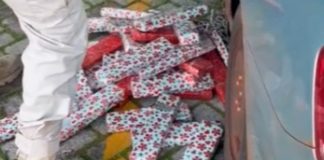 PRF Descobre 132 kg de Maconha Disfarçada de Presentes de Natal PRF Descobre 132 kg de Maconha Disfarçada de Presentes de Natal