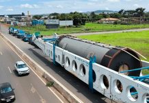 Patos de Minas Recebe Carreta Gigante que Seguirá para Uberlândia na Sexta-feira Patos de Minas Recebe Carreta Gigante que Seguirá para Uberlândia na Sexta-feira