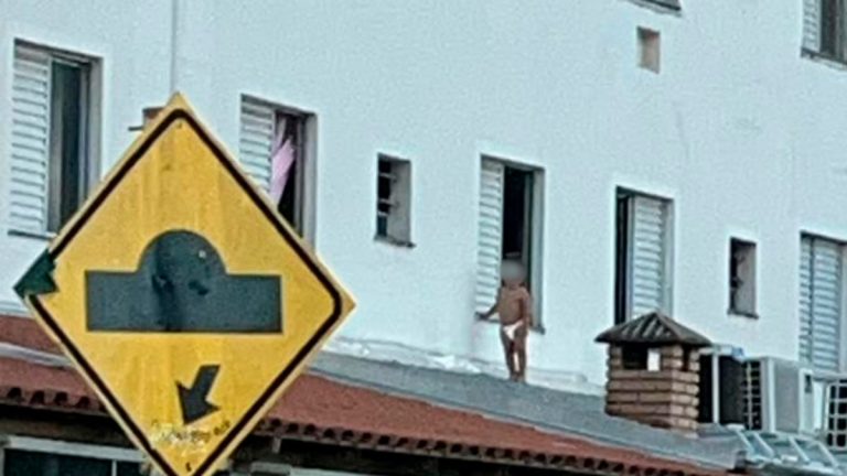 Criança é Encontrada em Telhado no Bairro Jardim Holanda