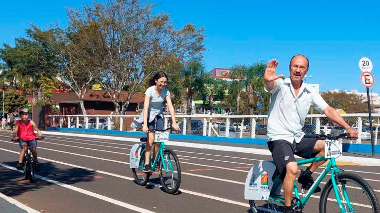 Lazer gratuito sobre duas rodas: projeto no Parque do Sabiá