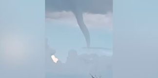 Moradores de Cidade Mineira Ficam Fascinados por Nuvem-Funil Moradores de Cidade Mineira Ficam Fascinados por Nuvem-Funil