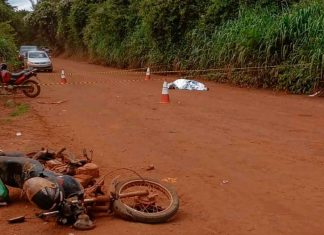 Acidente Fatal na LMG-746: Colisão entre Motos Resulta em uma Morte e um Ferido Acidente entre motocicletas na LMG-746 em Monte Carmelo