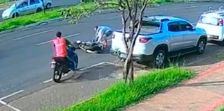 Ladrão Desastrado Tenta Roubar Moto, Cai Duas Vezes e Abandona Veículo na Rondon Pacheco Ladrão Desastrado Tenta Roubar Moto, Cai Duas Vezes e Abandona Veículo na Rondon Pacheco