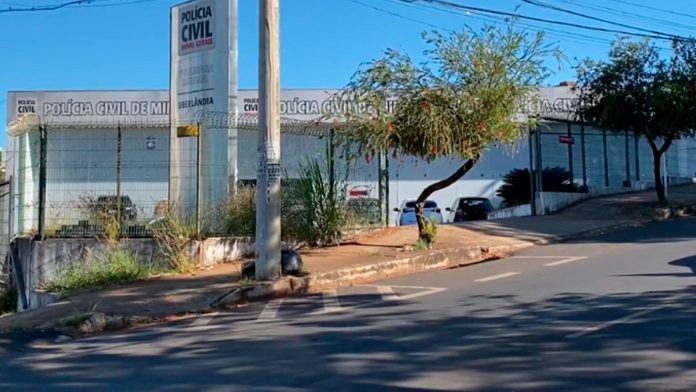 Gráfico mostrando homicídios em Uberlândia e Araguari em 2025