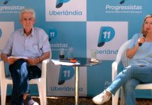 Odelmo Leão anuncia pré-candidatura à ALMG, enquanto Ana Paula busca reeleição Odelmo Leão e Ana Paula Leão durante coletiva de imprensa