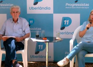 Odelmo Leão anuncia pré-candidatura à ALMG, enquanto Ana Paula busca reeleição Odelmo Leão e Ana Paula Leão durante coletiva de imprensa